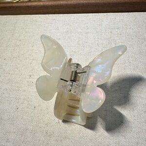 Urban Outfitters Iridescent Butterfly Hair Clip